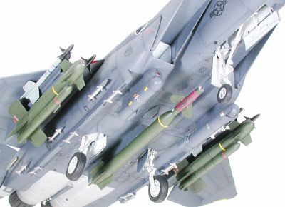 Prefab model 1/32 aircraft F-15E Strike Eagle "Bunker Buster" Tamiya 60312