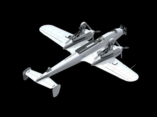 Збірна модель 1/48 літак Do 215 B-5, німецький нічний винищувач 2 Світової війни ICM 48242