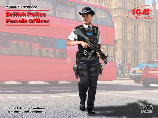 Фигуры 1/16 Офицер Британской Полиции ICM 16009