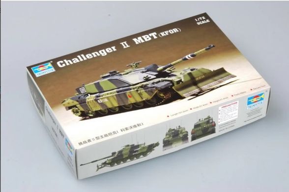 1/72 Challenger II MBT (KFOR) Trumpeter 07216 kit