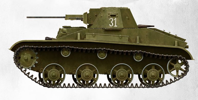 Збірна модель 1/35 Легкий танк Т-60 завод № 264 Сталінград з інтер'єром MiniArt 35219