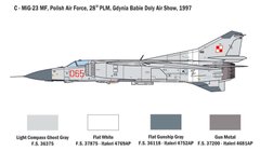Збірна модель літака Mig-23 MF/BN Flogger 1:48 Italeri 2798