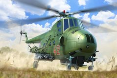 Сборная модель 1/48 вертолет Ми-4АВ "Гонча" Mi-4AV Hound Trumpeter 05818