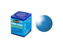 Акрилова фарба світло -блакитний, глянсовий, 18 мл Aqua Color Revell 36150