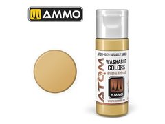 Акрилова фарба ATOM WASHABLE Sand Ammo Mig 20179