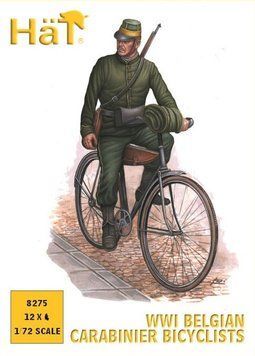 Фигуры 1:72 Belgian Carabinier Bicyclists (1914-1918) Hat 8275