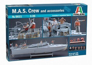 Набор Mas Crew и аксессуары Italeri 5611