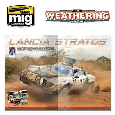 Magazine "Weathering Issue 23 Die Cast: From Toy to Model" (Russian language) Ammo Mig 4772