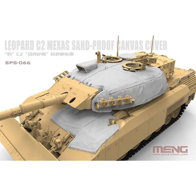 Збірна модель 1/35 Canadian Main Battle Tank Leopard C2 MEXAS Sand-Proof Canvas Cover Meng Model SPS, Немає в наявності