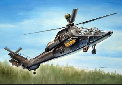 Сборная модель 1/72 вертолет Tiger UHT(Prototype) HobbyBoss 87211