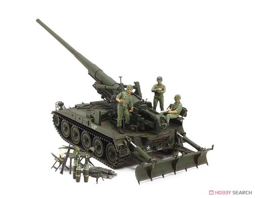 Сборная модель САУ U.S. Self-Propelled Gun M107 (Vietnam War) Tamiya 37021 1:35