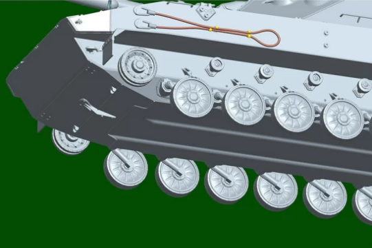 Assembled model 1/35 tank 2S25 Sprut-SD Amphibious Light Tank Trumpeter 09599