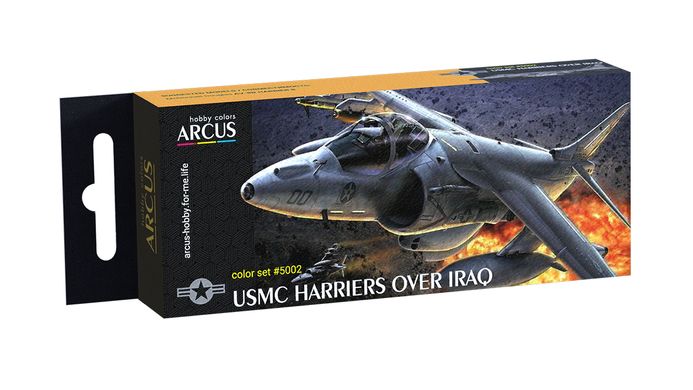 Набір емалевих фарб USMC Harriers over Iraq Arcus 5002