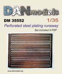 Фототравка 1/35 металлические аэродромные плиты (4 шт) DAN Models 35552, В наличии