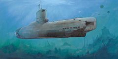 Збірна модель 1/144 німецький підводний човен типу 23 German Type XXIII U-Boat Trumpeter 05908