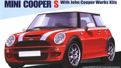 Сборная модель 1/24 автомобиль Mini Cooper S with John Cooper Works Kits Fujimi 12253