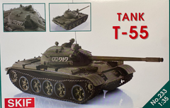 Збірна модель 1/35 Танк Т-55 SKIF 233