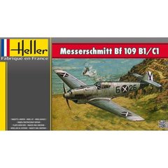 Збірна модель літака 1/72 Messerschmitt Bf 109 B1/C1 Heller 80236