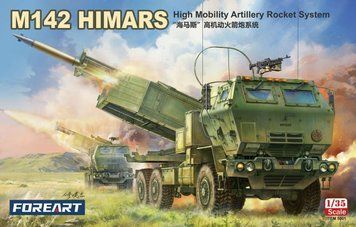 Assembly model 1:35 MLRS M142 HIMARS High Mobility Artillery Rocket System Fore Art 5001
