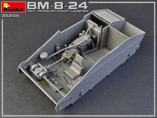 Сборная модель 1/35 Самоходная ракетная установка БМ-8-24 MiniArt 35234