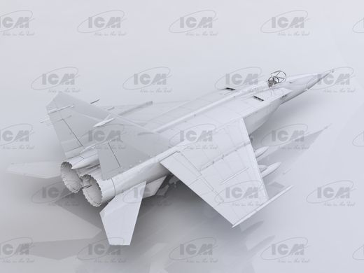 Збірна модель 1/48 літак МіГ-25 БМ, Радянський ударний літак ICM 48905