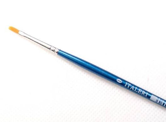 Кисть синтетика плоская Flat Brush 2 Italeri 52225