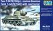 Assembled model 1:72 tank T-34\76 (1942) with cast turret UM 325