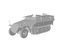 Збірна модель 1:35 бронетранспортер mtl.Pi.Pzwg. Sd.Kfz.251/7 (2 в 1) Das Werk 35030