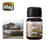 Эмалевая смывка Темная (Dark Wash) Ammo Mig 1008