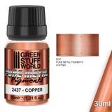 Пигменты изготовлены из настоящих металлов Pure Metal Pigments COPPER 30 мл GSW 2437