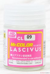 Фарба для фігур Mr. Color Lascivus (18ml) Smooth Pearl Coat / Гладко-перлинний CL09 Mr.Hobby CL09