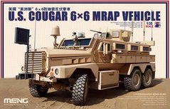 Сборная модель 1/35 легкий бронетранспортер колесный U.S. Cougar 6x6 MRAP Vehicle Meng Model SS005