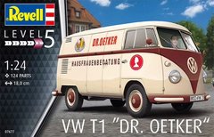 Prefab model 1/24 van Volkswagen T1 "Dr. Oetker" Revell 07677