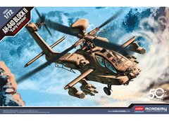 Збірна модель 1/72 гелікоптер AH-64D Apache [Block II] Early Version" Academy 12514