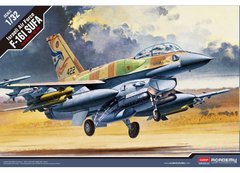 Assembled model 1/32 plane Israeli Air Force F-16I SUFA Academy 12105