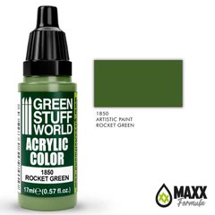 ROCKET GREEN opaque acrylic paint with matte finish 17 ml GSW 1850