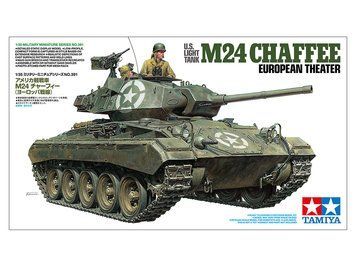 Збірна модель 1:35 танк US Light Tank M24 Chaffee - European Theater Tamiya 35391