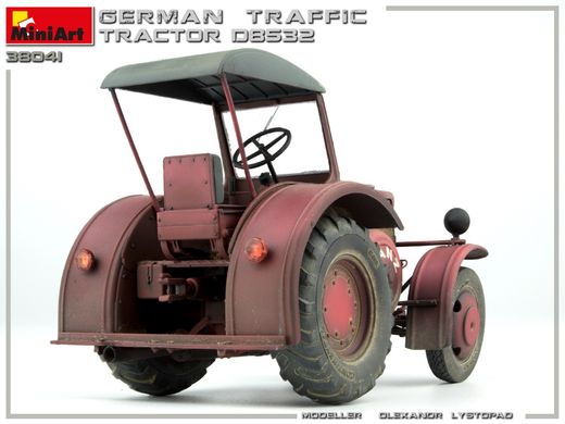 Сборная модель 1/35 немецкий транспортный трактор D8532 MiniArt 38041
