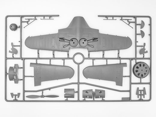 Збірна модель 1/32 літак I-16 тип 28, Радянський винищувач 2 Світової війни ICM 32002