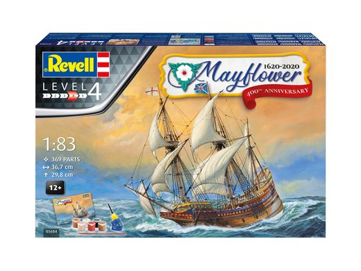 Revell 05684 Mayflower 400th Anniversary 1/83 build model