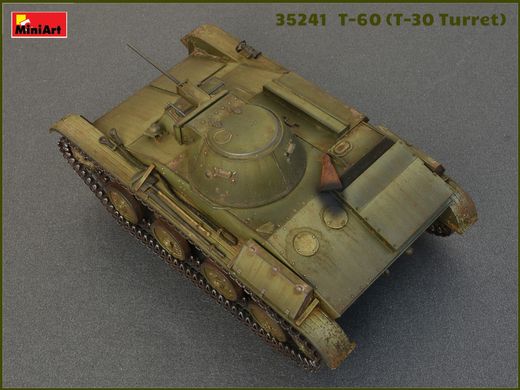 Збірна модель 1/35 Танк Т-60 (БАШТА Т-30) з інтер'єром MiniArt 35241