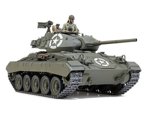 Збірна модель 1:35 танк US Light Tank M24 Chaffee - European Theater Tamiya 35391