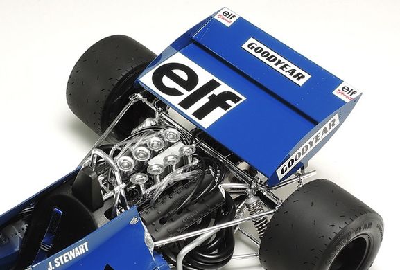 Сборная модель 1/12 болид Tyrell 003 1971 Monaco GP Tamiya 12054