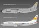 Сборная модель 1:144 самолет Boeing 737 'Colombian Air Force' Academy 12639