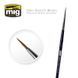 Пензлик 1 Premium Marta Kolinsky Round Brush Ammo Mig 8602