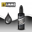 Акрилова фарба для нанесення тіней Shader Чорний поіпл (ASH BLACK) Ammo Mig 0858