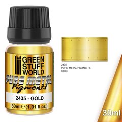 Пігменти виготовлені зі справжніх металів Pure Metal Pigments GOLD 30 мл GSW 2435
