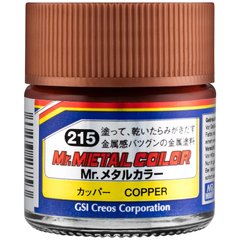 Нітрофарба Mr.Metal Color Copper metallic Mr.Hobby МС215