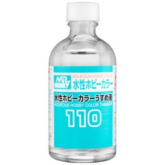 Solvent for acrylic paints Color Thinner 110ml T110 Mr.Hobby T110