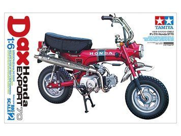 Збірна модель 1:6 мотоцикл Honda Dax Export 70 Tamiya 16002